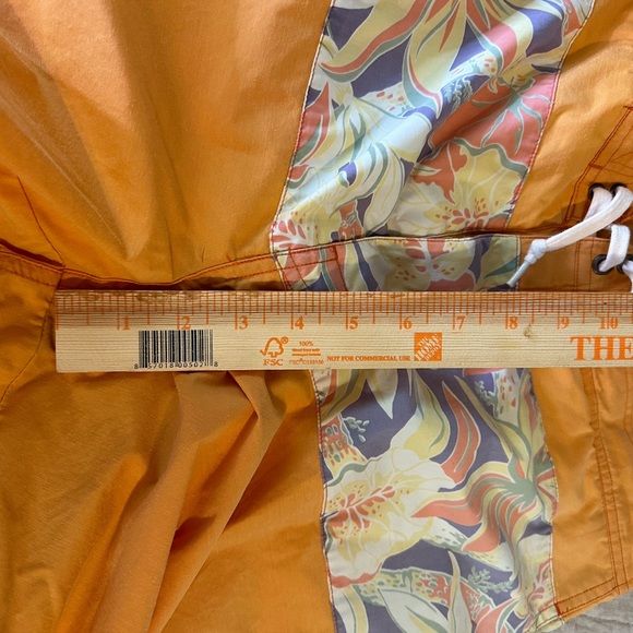 VTG 90's Ralph Lauren Polo Hawaiian style Lined Swim Trunks Men's M Shorts logo - Picture 10 of 12